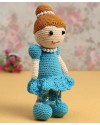  Amigurumi Soft Toy- Handmade Crochet- Doll (Blue)